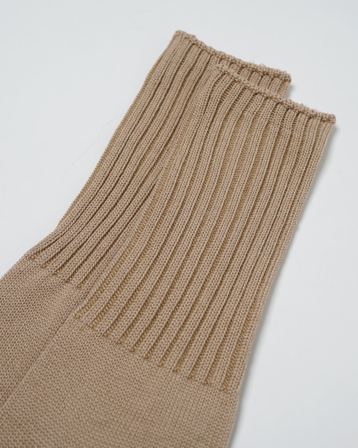 FGS Originals - Silket Rib Socks / Brown