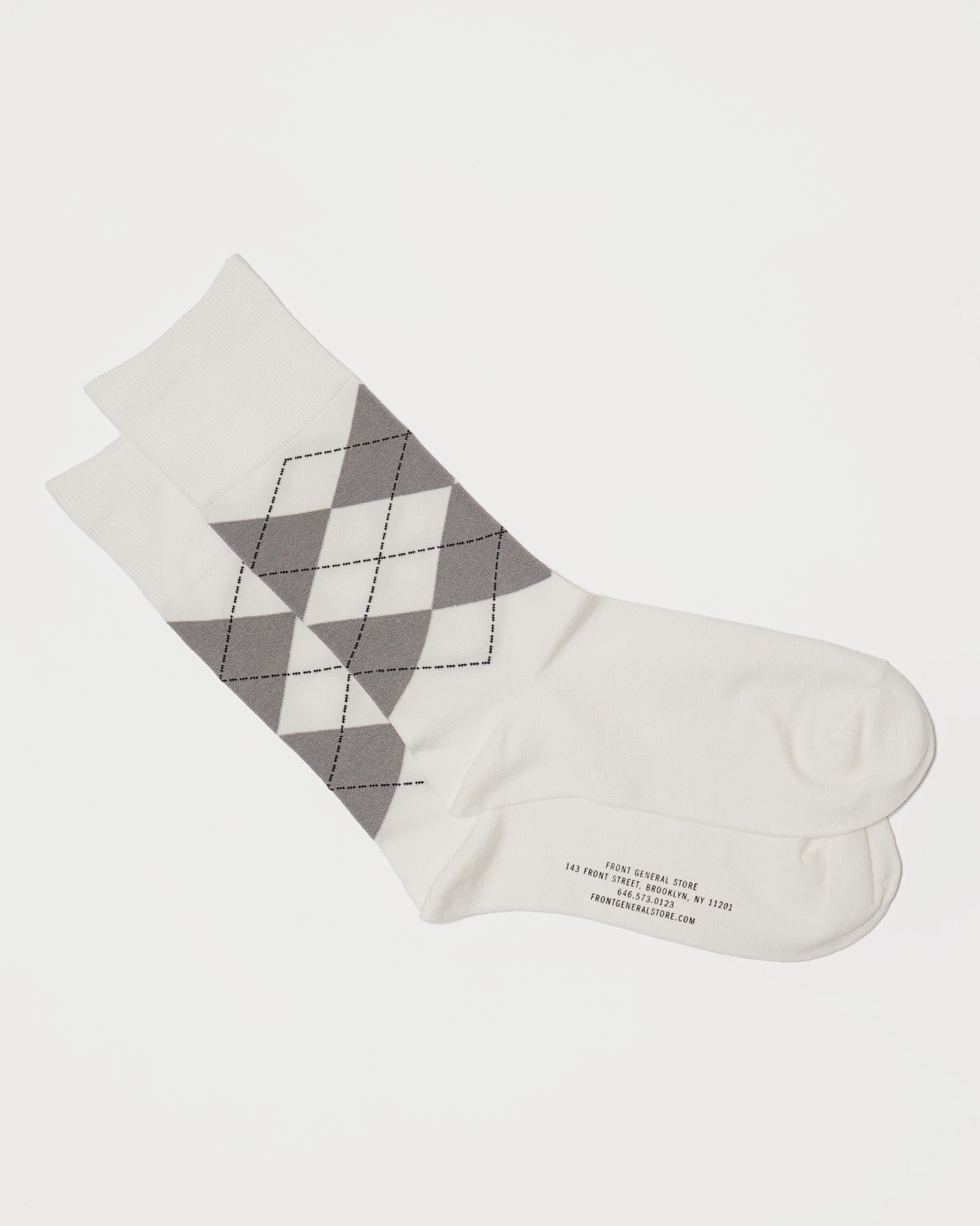 FGS Originals - Argyle Socks / Off White