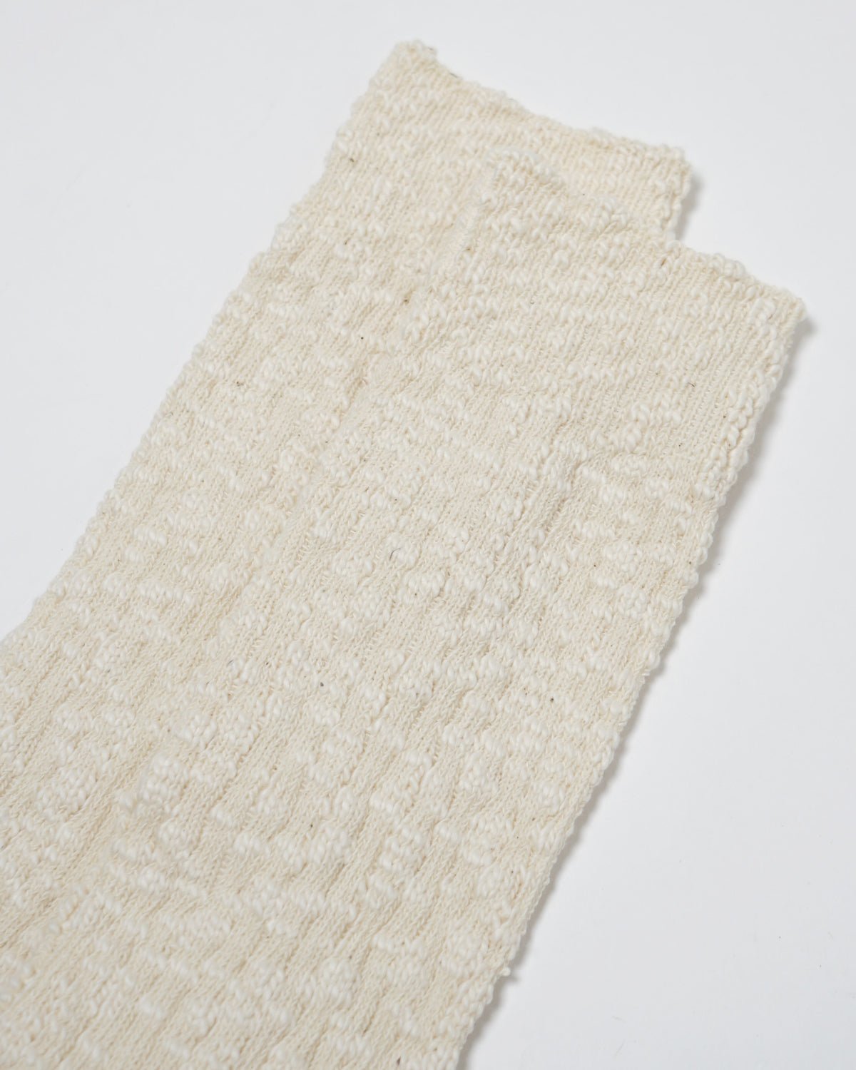 FGS Originals - Slub Rib Socks / White