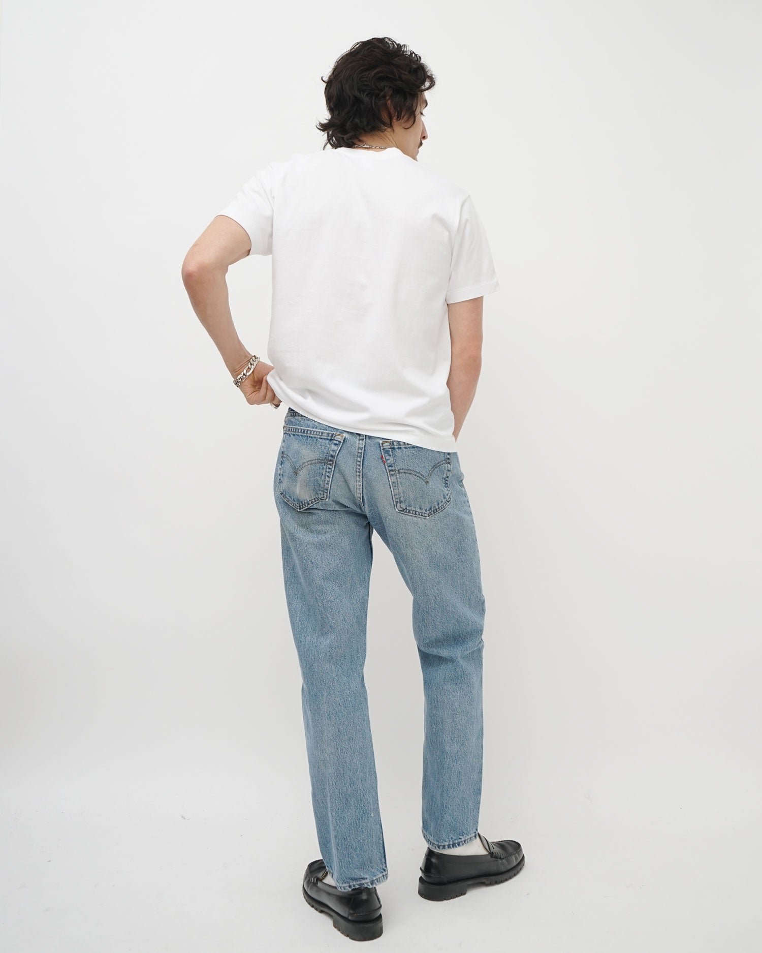 505 Tapered Denim Pants / size: 33