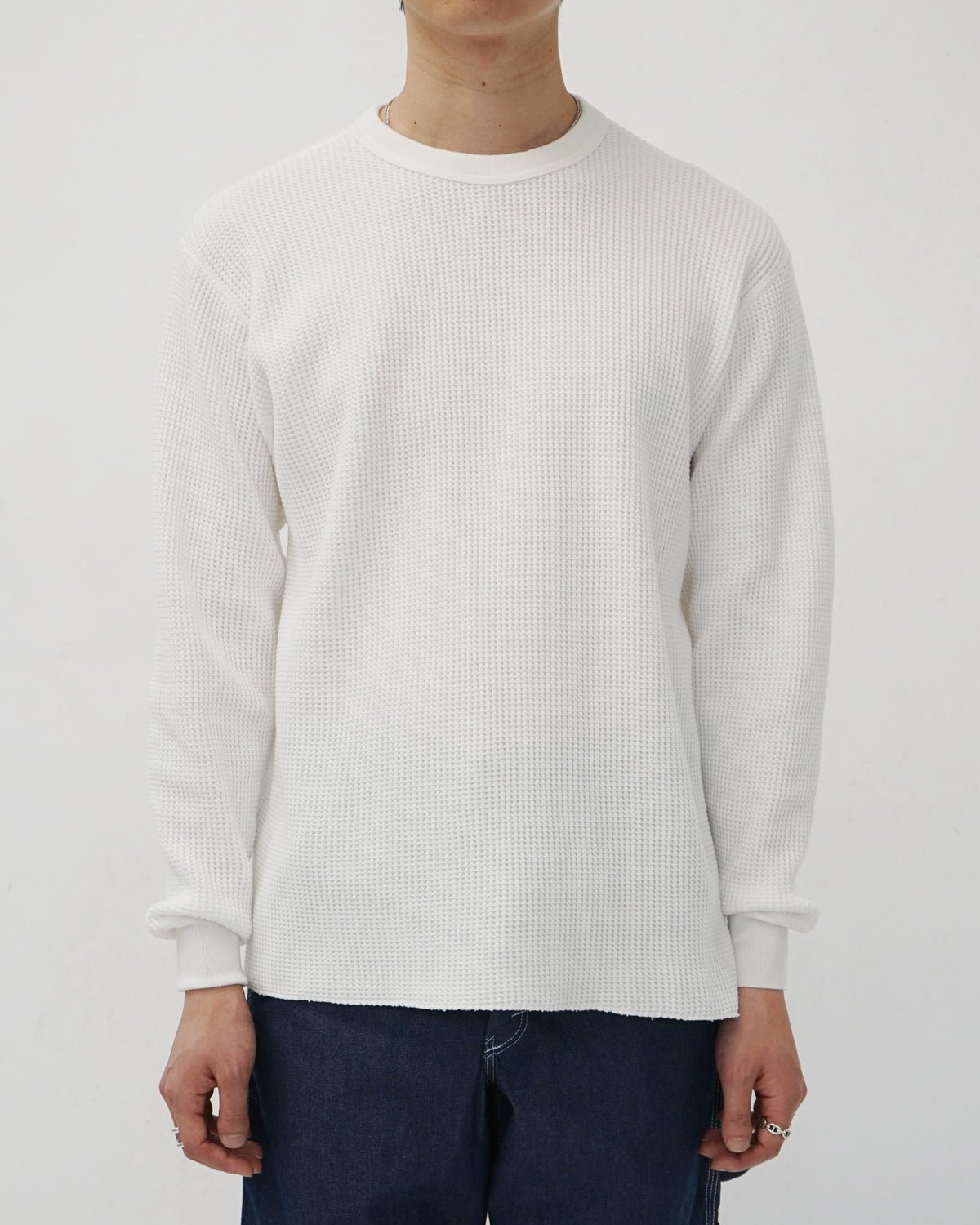 Thermal Crewneck L/S / White