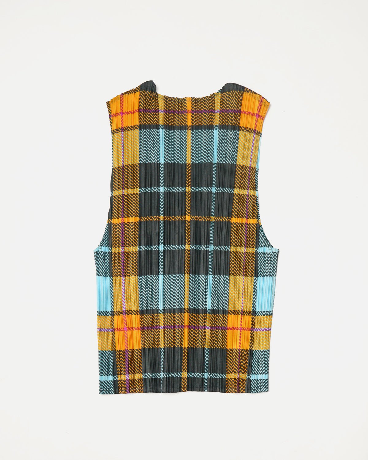 Pleats Please Button Down Vest