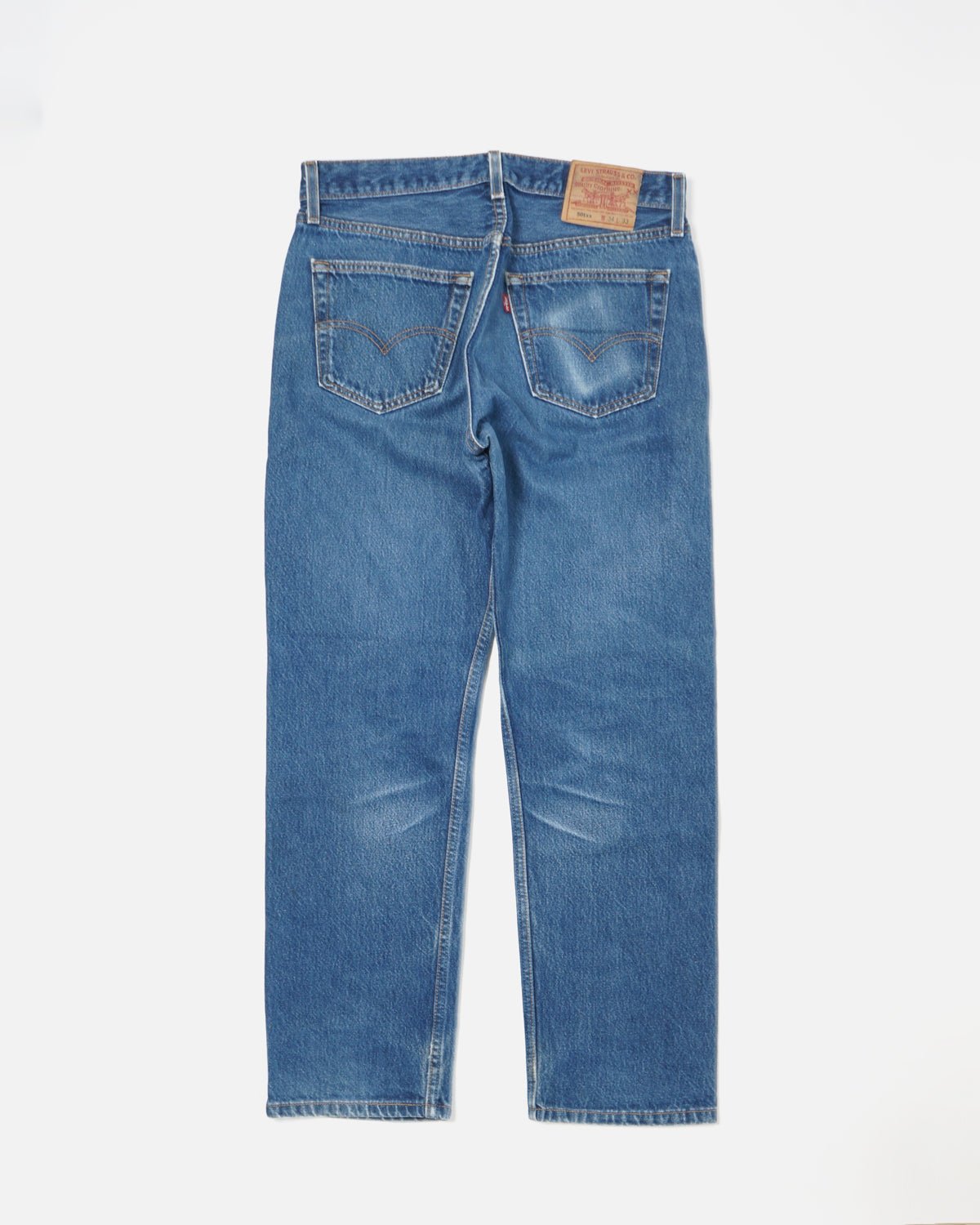 501 Straight Fit Denim Pants / size: 32