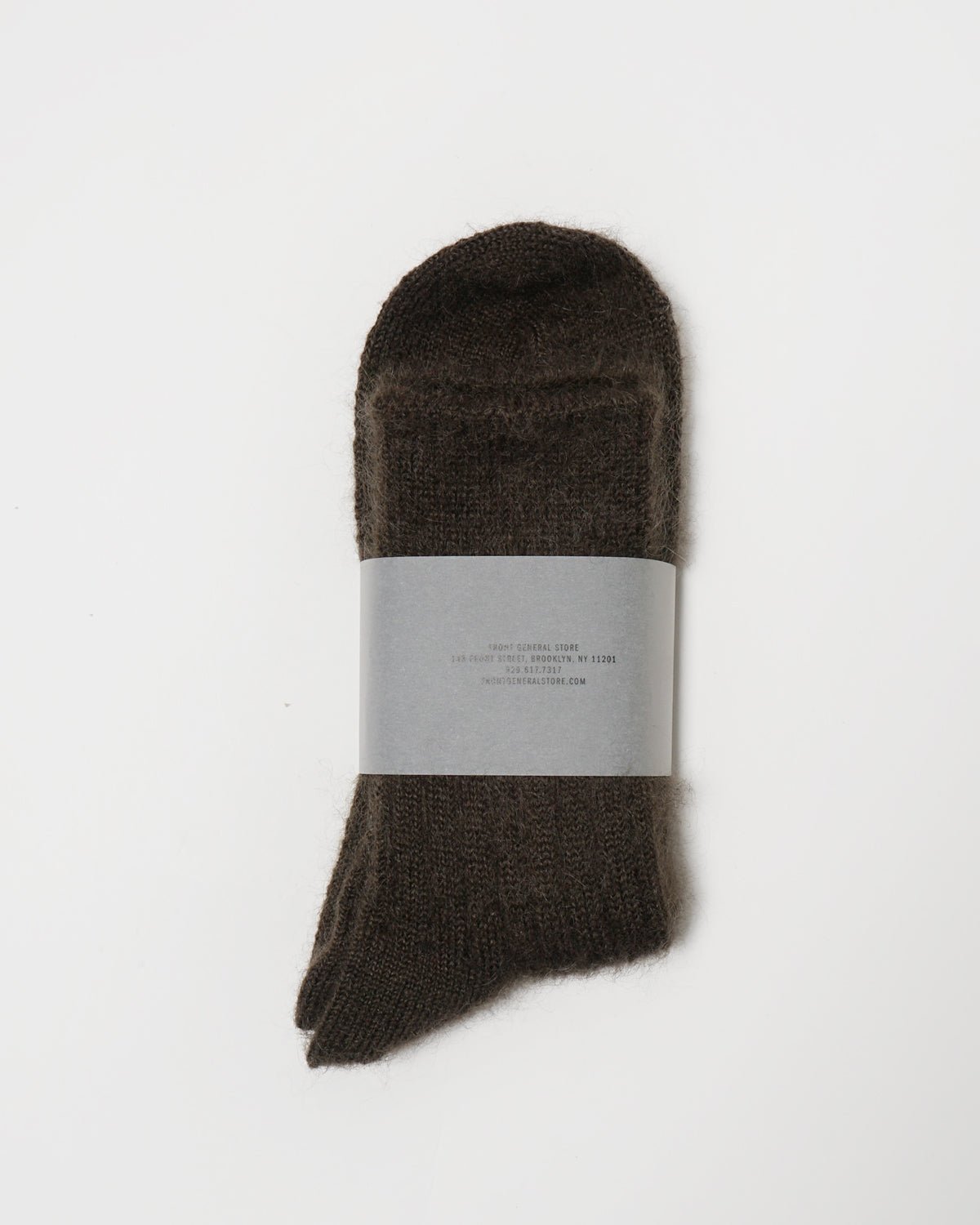 Mohair Socks / Brown