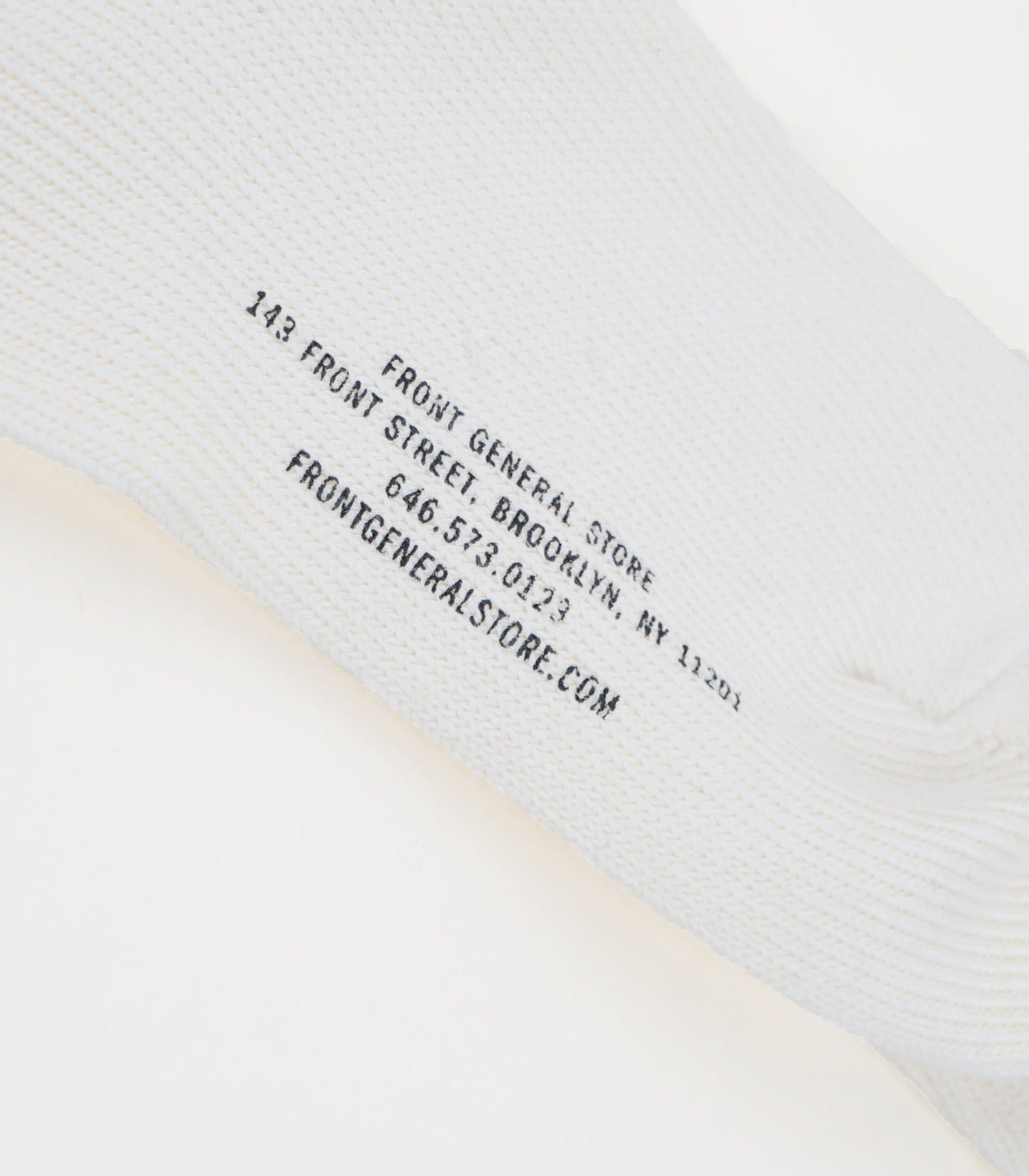 FGS Originals - 3-Pack Organic Cotton Rib Crew Socks / Off White