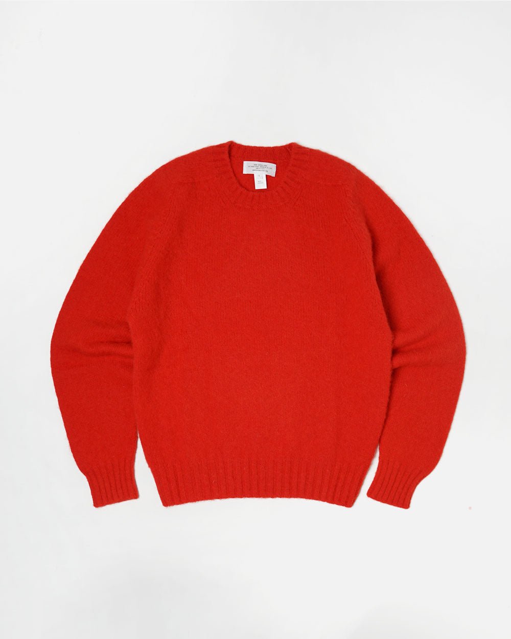 FGS Originals - Brushed Shetland Sweater Crew Neck / Red
