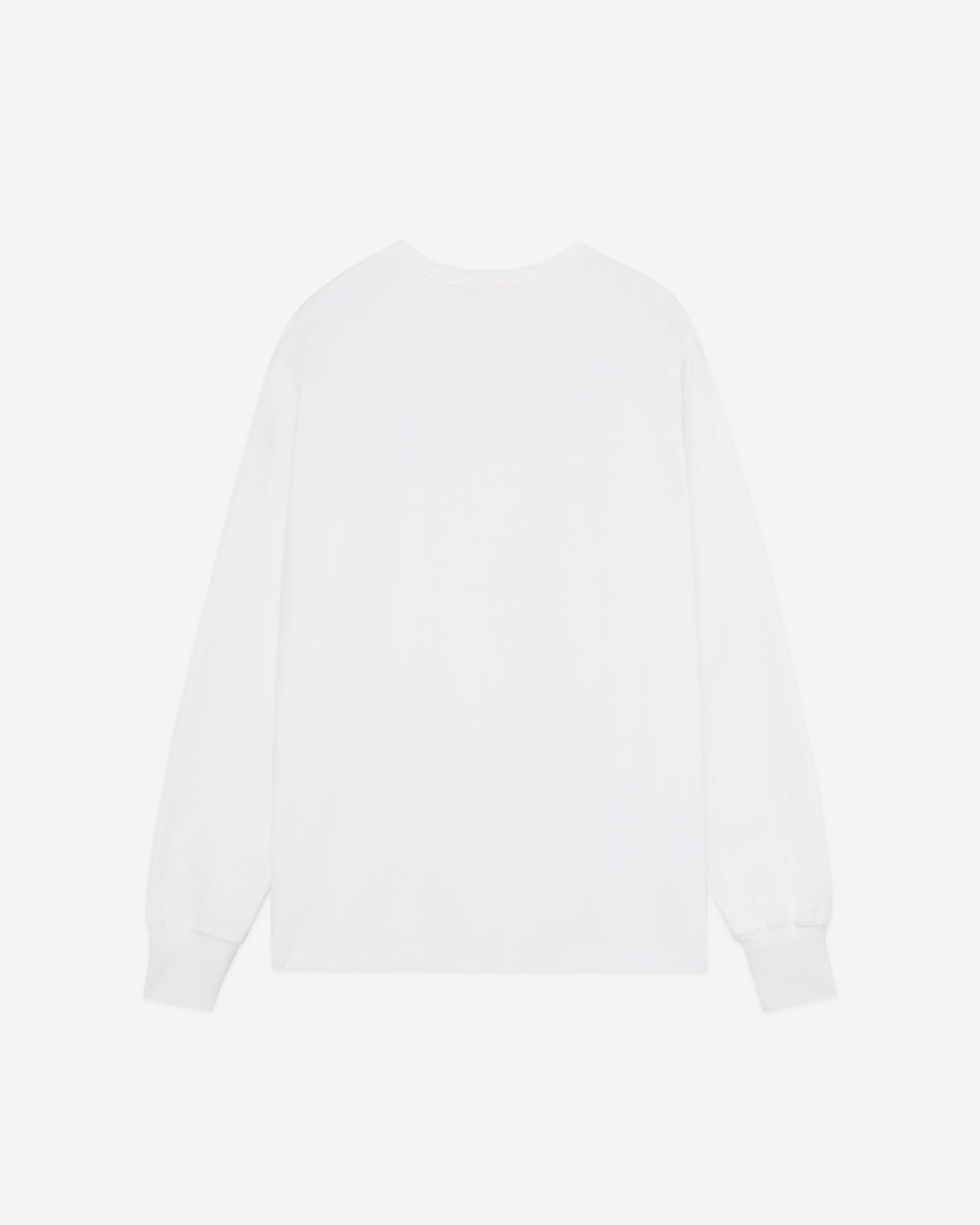 FGS Originals - Heavy-weight Pocket Long Sleeve T-shirt / White