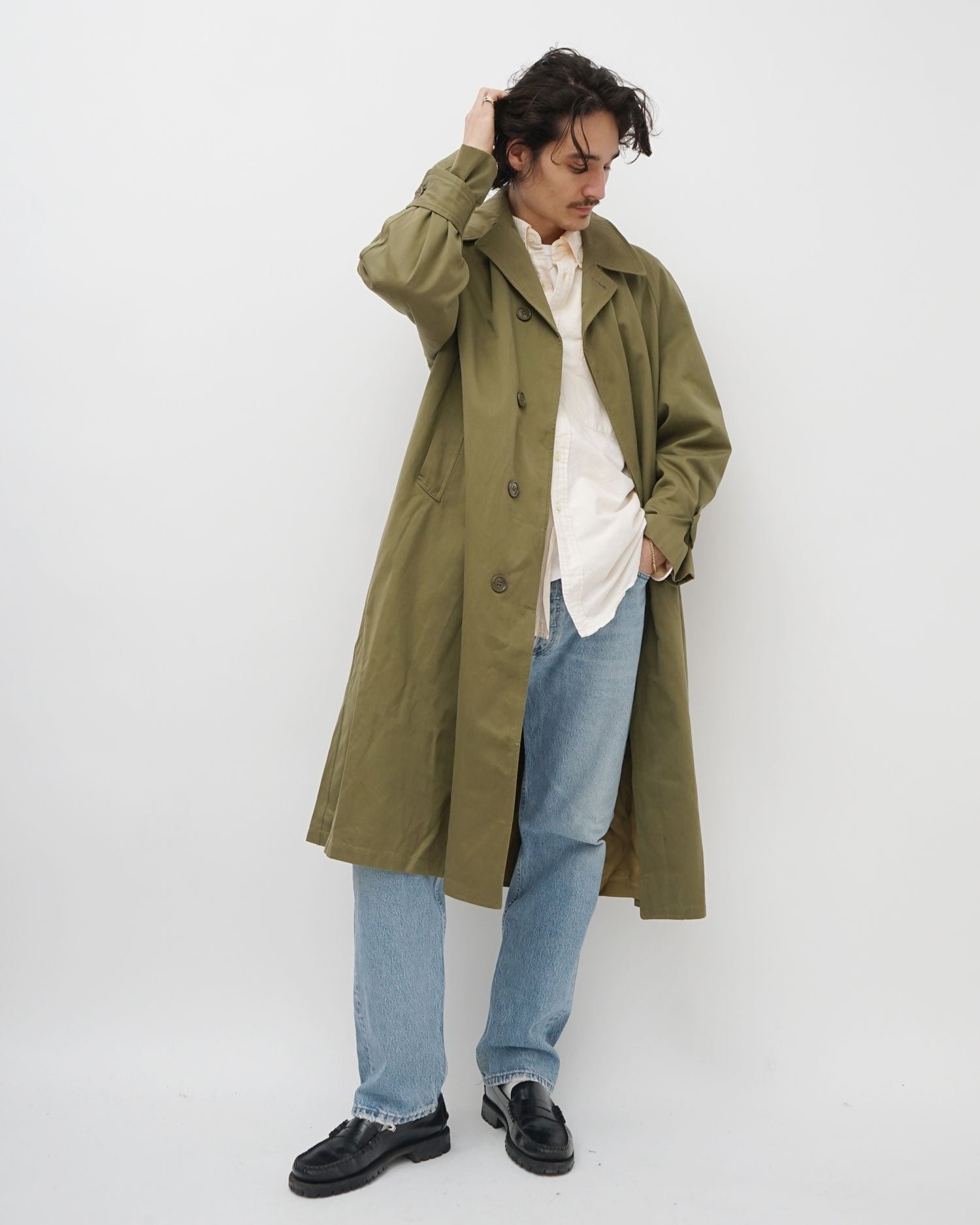 501 Straight Fit Denim Pants / size: 35