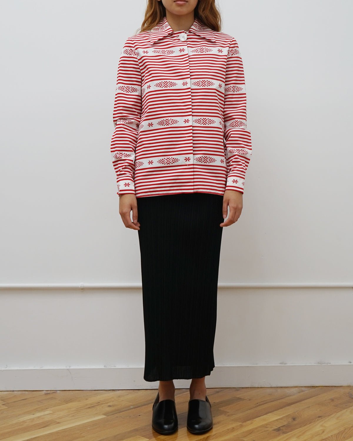 Printed Shirt Jacket