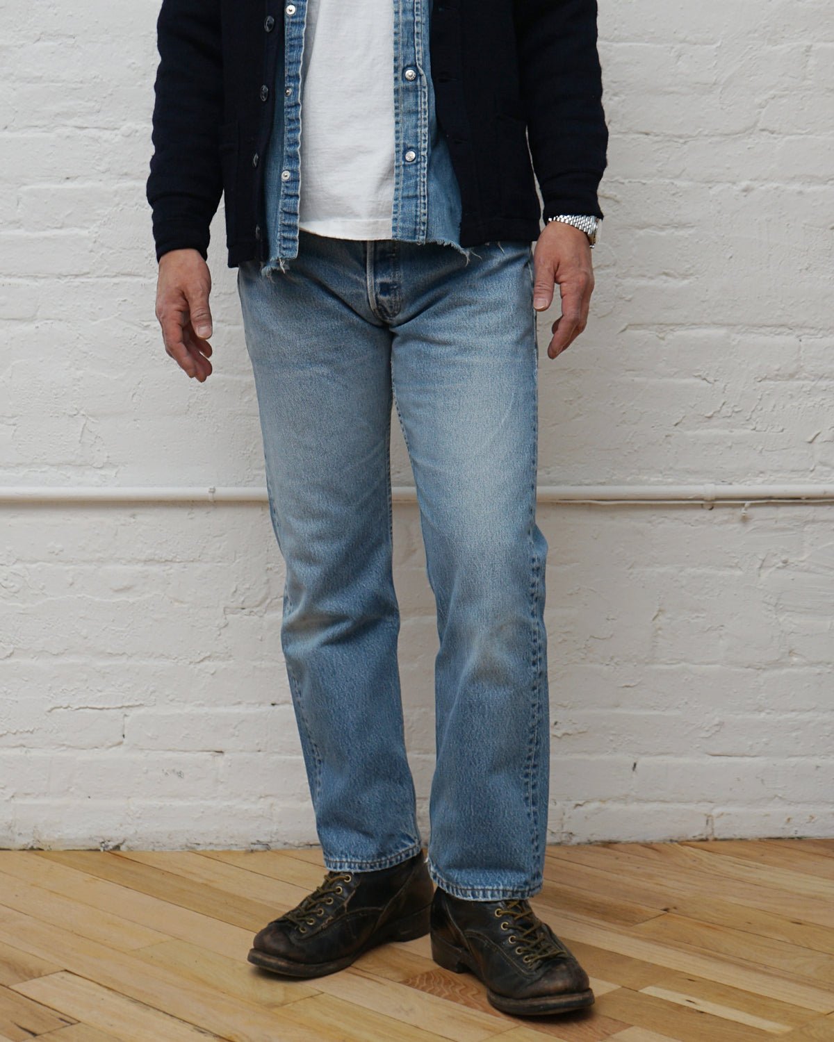 501 Straight Fit Denim Pants / size: 30