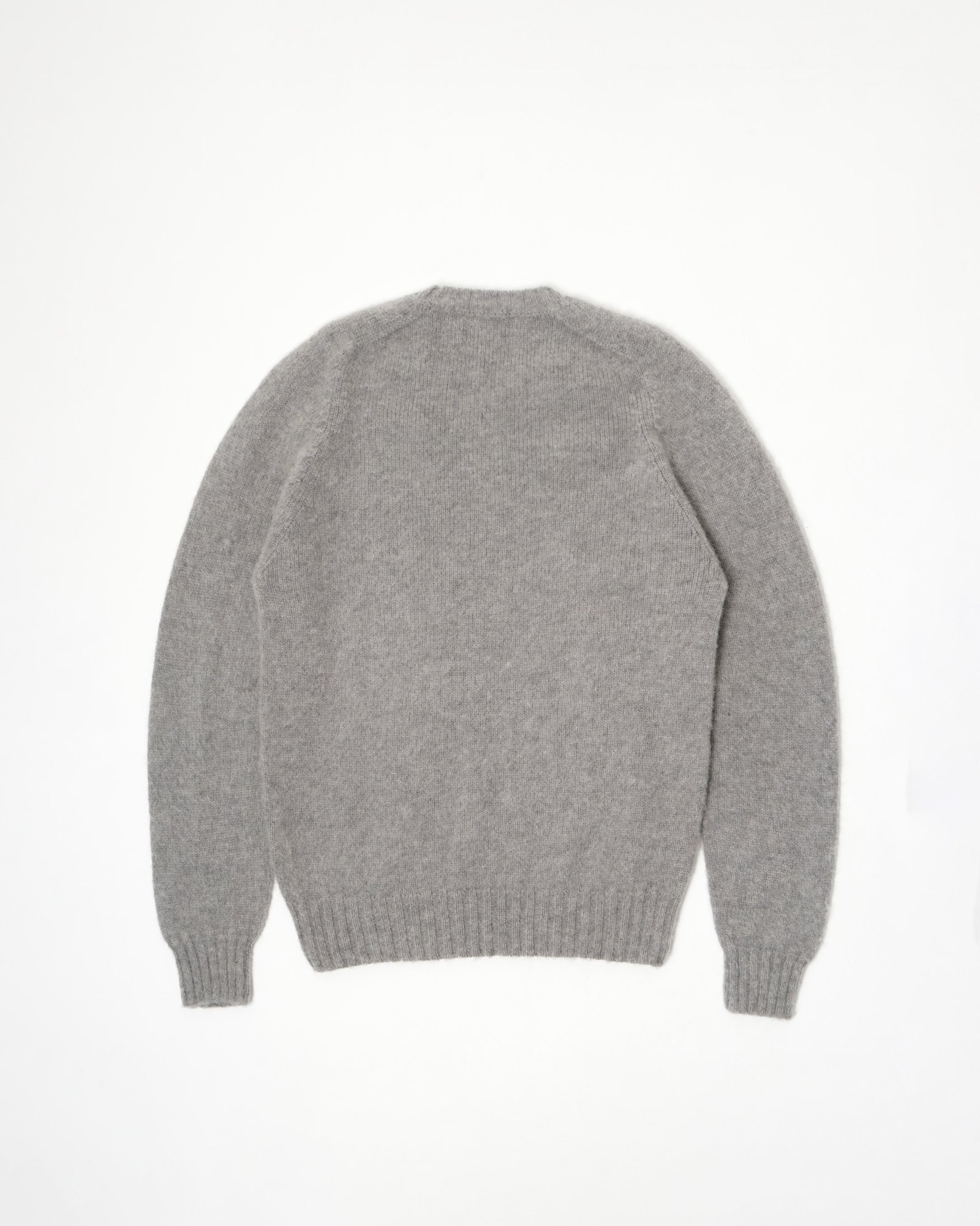 FGS Originals - Brushed Shetland Sweater Crew Neck / Gray