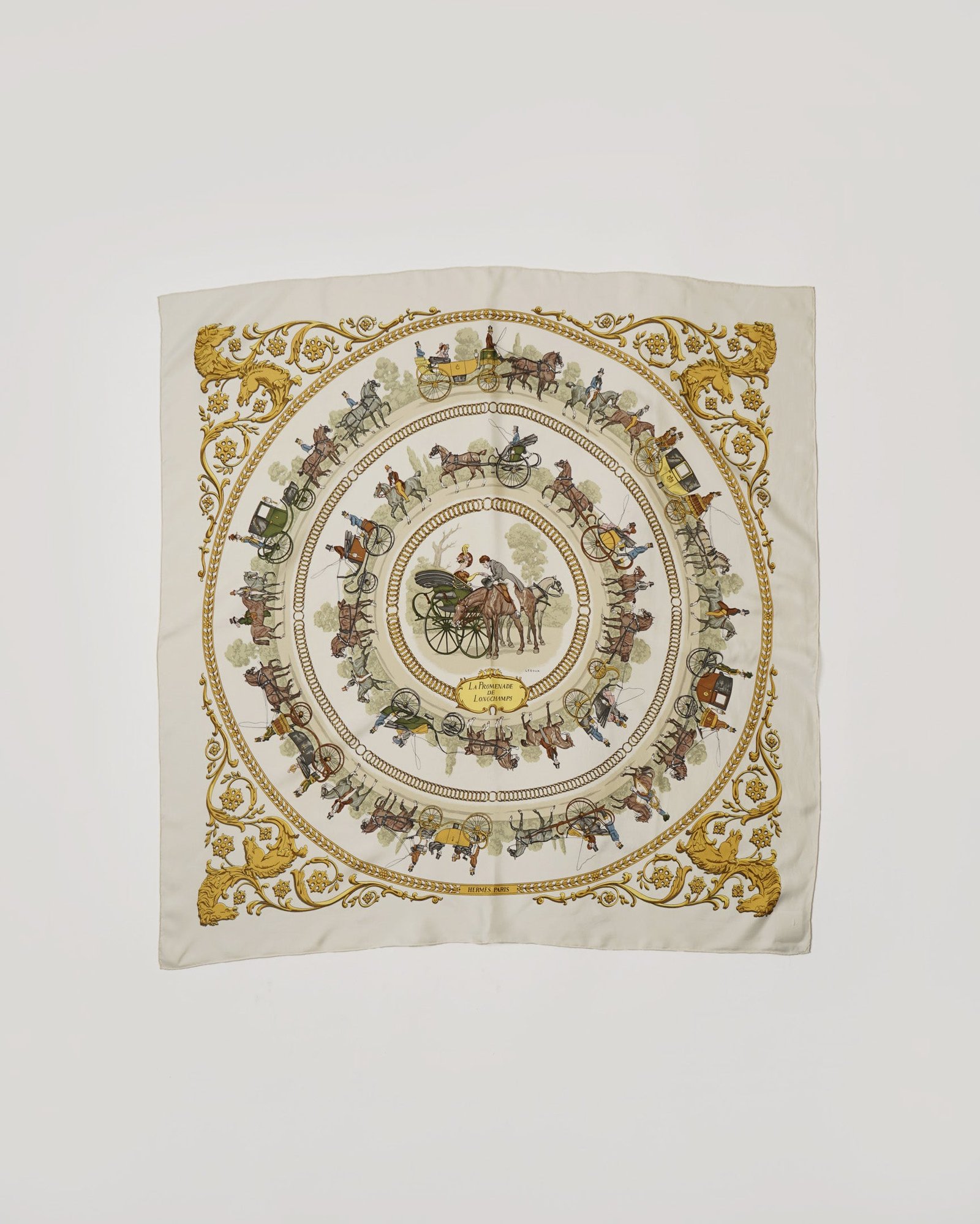 Hermes - Carre 90 Silk Scarf