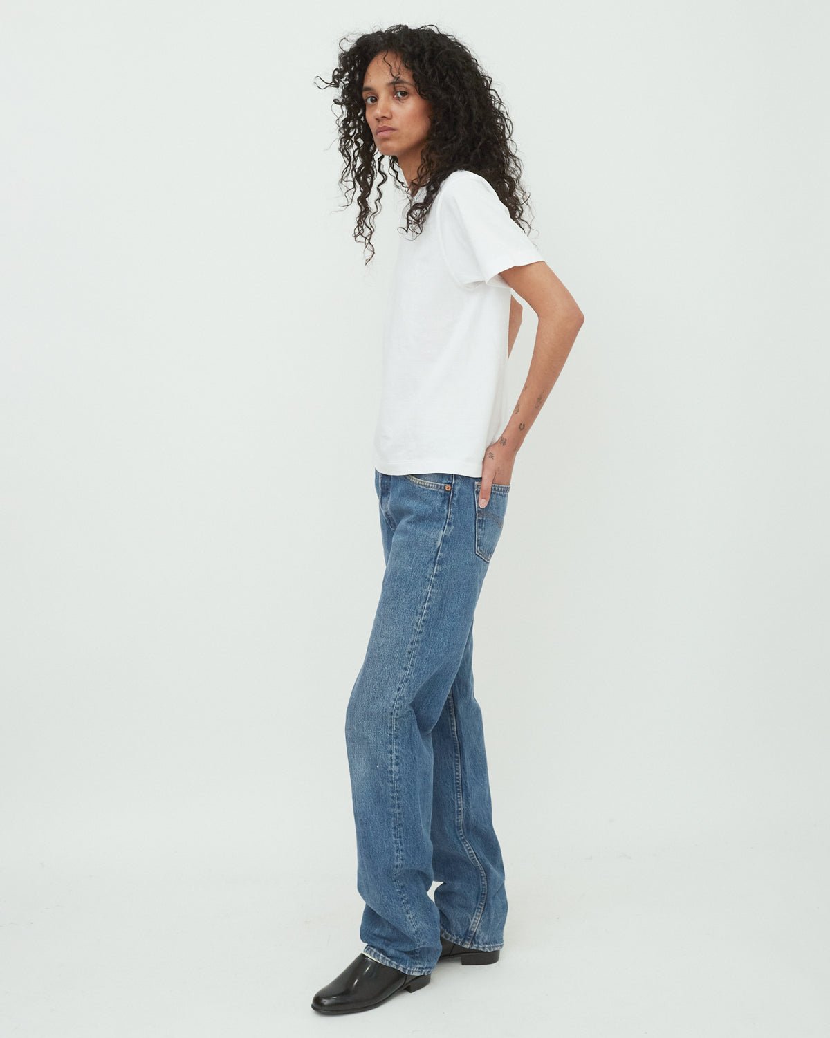 501 Straight Fit Denim Pants / size: 27