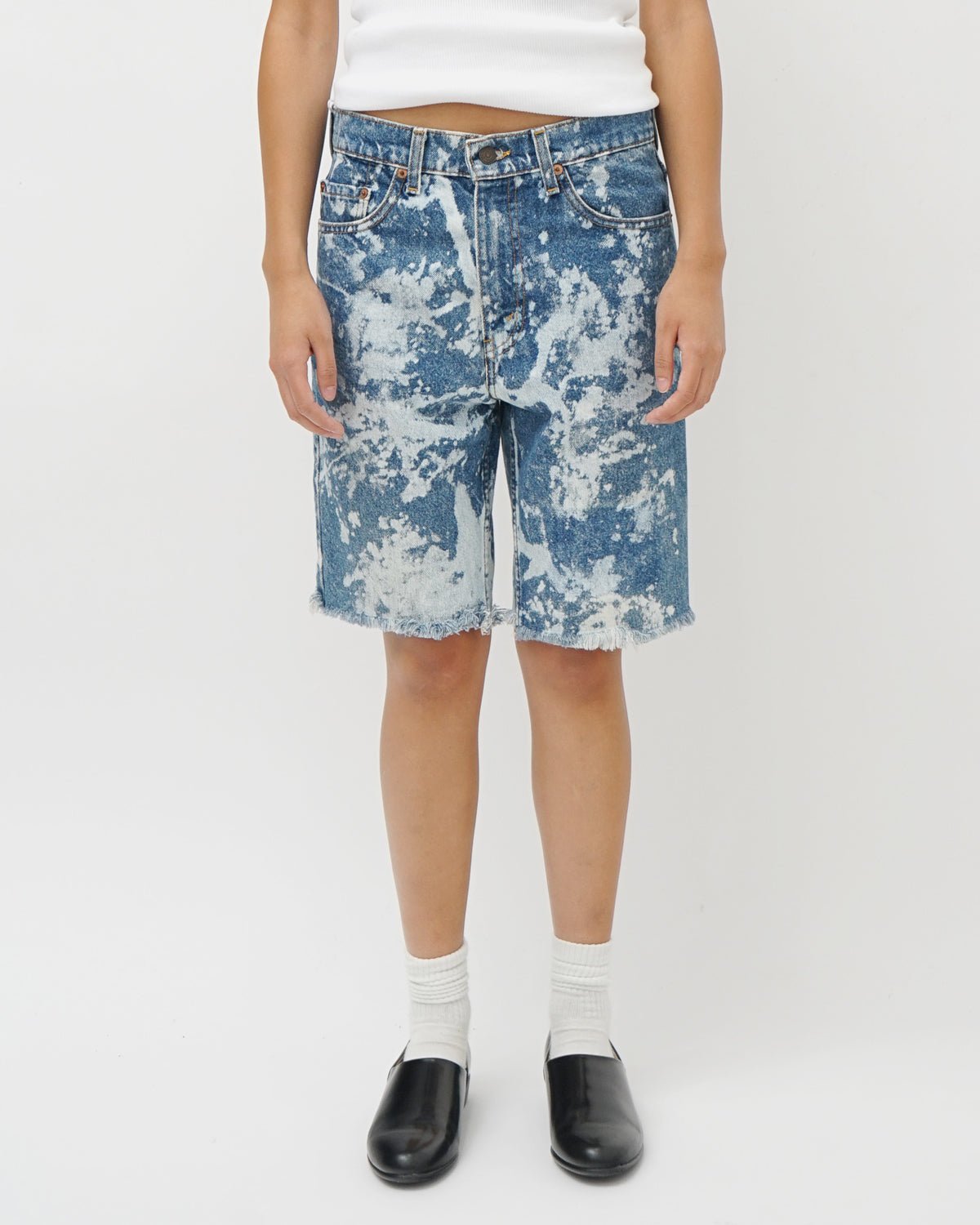 Denim Shorts Long / size: 29